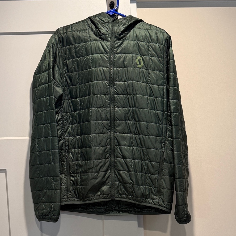 Scott Men's Dark Green Puffer Jacket